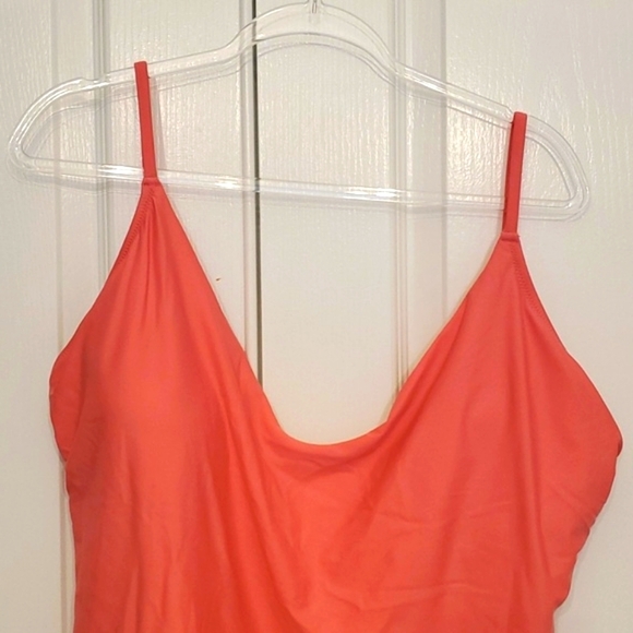 NWT J Crew Womens Scoopneck One Piece Swimsuit pink Size 22 BF162 - Picture 4 of 12